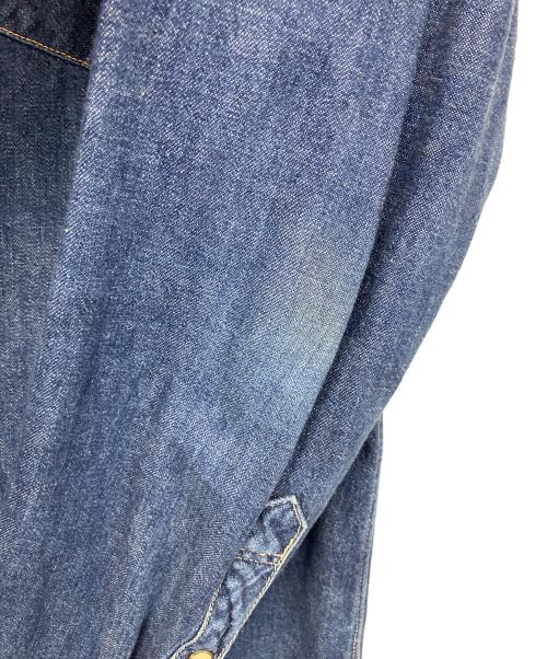 VISVIM（ビズビム）VISVIM (ビズビム) デニムシャツ インディゴ サイズ:3の古着・服飾アイテム
