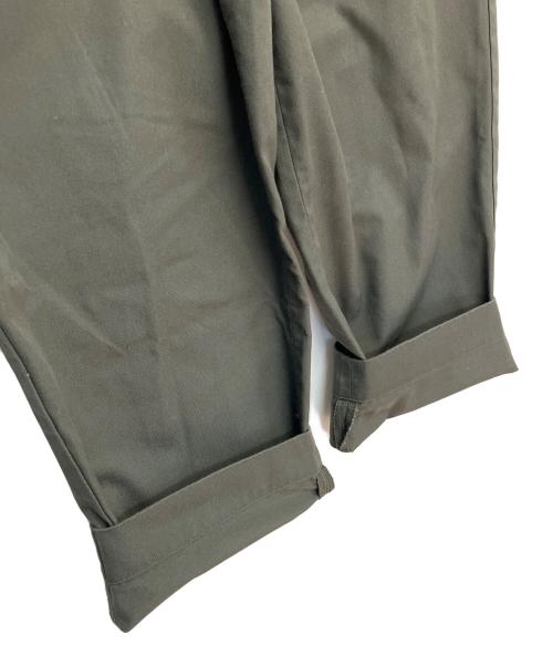 WTAPS（ダブルタップス）WTAPS (ダブルタップス) 22AW CREASE/TROUSERS/CTPL.TWILL　パンツ グリーン サイズ:X02の古着・服飾アイテム