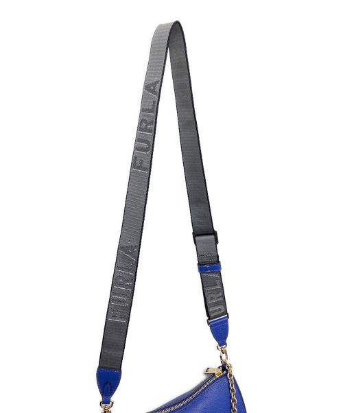 FURLA（フルラ）FURLA (フルラ) プリムラ ショルダーバッグ ブルーの古着・服飾アイテム