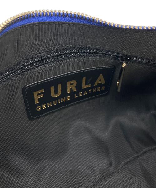 FURLA（フルラ）FURLA (フルラ) プリムラ ショルダーバッグ ブルーの古着・服飾アイテム