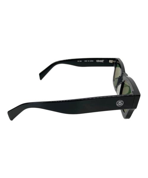 stussy（ステューシー）stussy (ステューシー) EYE GEAR vincent　サングラス ブラックの古着・服飾アイテム
