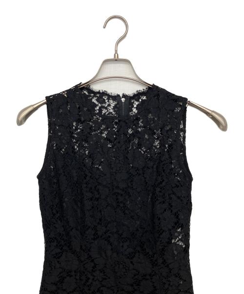 DOLCE & GABBANA（ドルチェ＆ガッバーナ）DOLCE & GABBANA (ドルチェ＆ガッバーナ) ノースリーブブラウス ブラック サイズ:36の古着・服飾アイテム