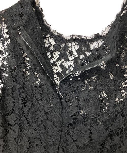 DOLCE & GABBANA（ドルチェ＆ガッバーナ）DOLCE & GABBANA (ドルチェ＆ガッバーナ) ノースリーブブラウス ブラック サイズ:36の古着・服飾アイテム
