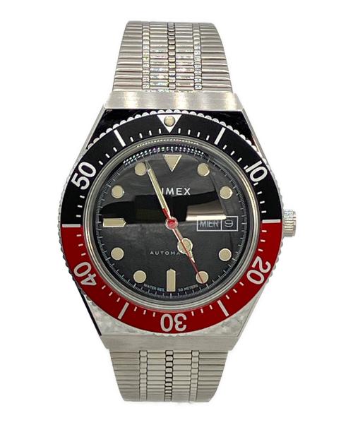 TIMEX（タイメックス）TIMEX (タイメックス) TIMEX （ティメックス）M79　SSブレスレット　腕時計  ブラック×レッドの古着・服飾アイテム