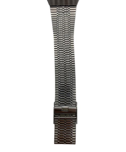 TIMEX（タイメックス）TIMEX (タイメックス) TIMEX （ティメックス）M79　SSブレスレット　腕時計  ブラック×レッドの古着・服飾アイテム