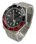 TIMEX (タイメックス) TIMEX （ティメックス）M79　SSブレスレット　腕時計  ブラック×レッド：16000円