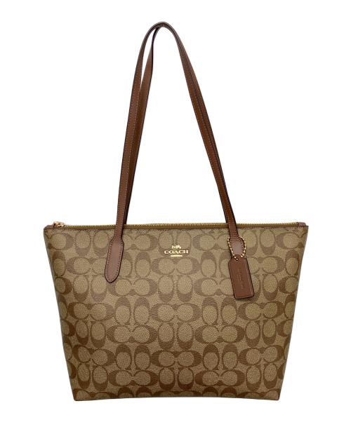 COACH（コーチ）COACH (コーチ) 4455　トートバッグ ブラウンの古着・服飾アイテム