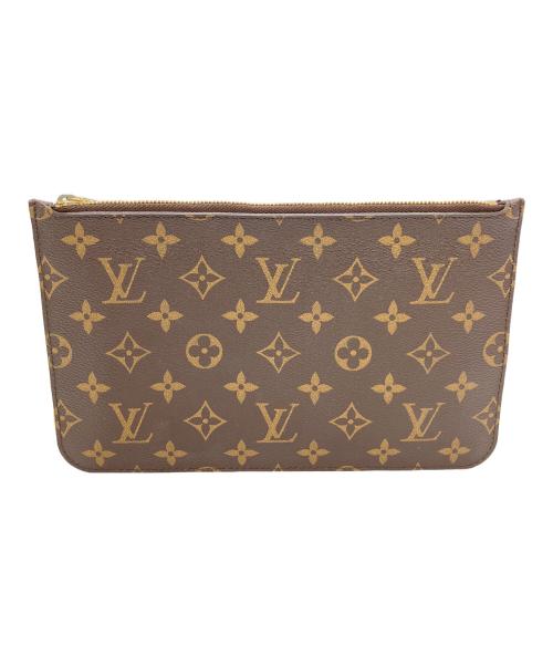 LOUIS VUITTON（ルイ ヴィトン）LOUIS VUITTON (ルイ ヴィトン) ネヴァーフル付属ポーチ ブラウンの古着・服飾アイテム