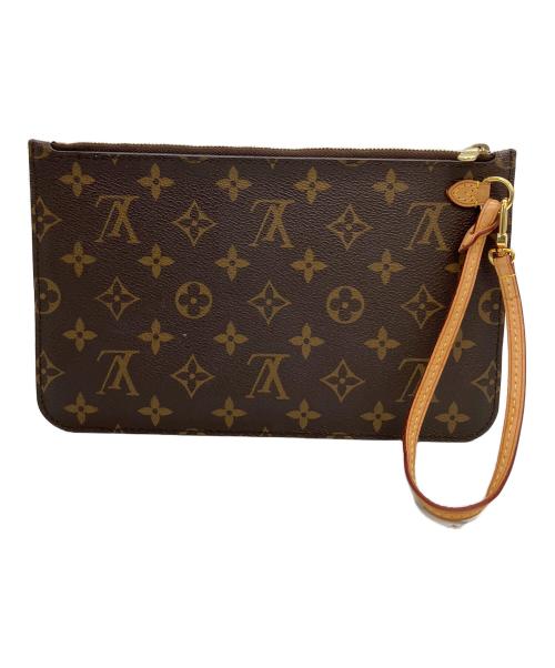 LOUIS VUITTON（ルイ ヴィトン）LOUIS VUITTON (ルイ ヴィトン) ネヴァーフル付属ポーチ ブラウンの古着・服飾アイテム