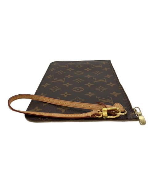 LOUIS VUITTON（ルイ ヴィトン）LOUIS VUITTON (ルイ ヴィトン) ネヴァーフル付属ポーチ ブラウンの古着・服飾アイテム