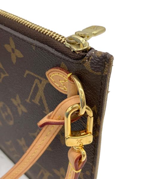 LOUIS VUITTON（ルイ ヴィトン）LOUIS VUITTON (ルイ ヴィトン) ネヴァーフル付属ポーチ ブラウンの古着・服飾アイテム