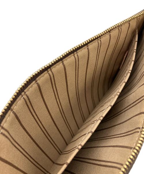 LOUIS VUITTON（ルイ ヴィトン）LOUIS VUITTON (ルイ ヴィトン) ネヴァーフル付属ポーチ ブラウンの古着・服飾アイテム
