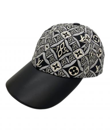 Louis Vuitton ルイ ヴィトン　レザー ナイロン キャップ 中古・古着通販】LOUIS VUITTON (ルイ ヴィトン) キャスケット