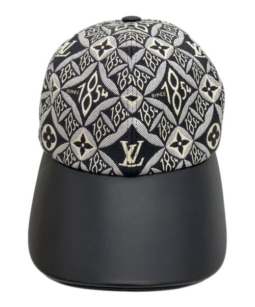 LOUIS VUITTON（ルイ ヴィトン）LOUIS VUITTON (ルイ ヴィトン) キャスケット・モノグラム1854 キャップ ブラックの古着・服飾アイテム