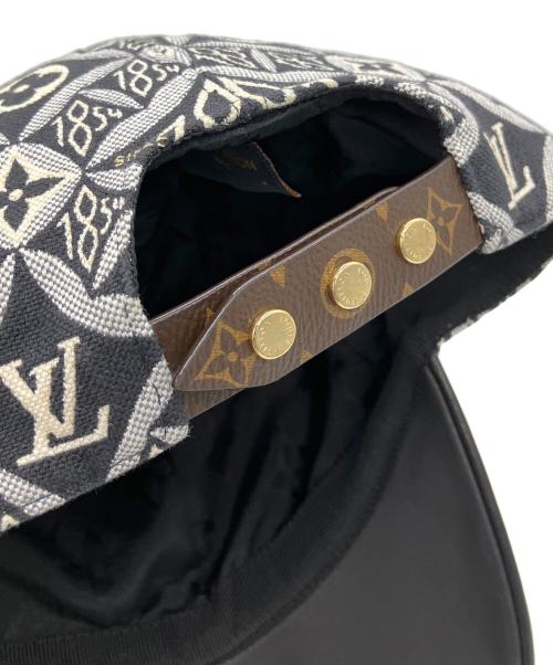 LOUIS VUITTON（ルイ ヴィトン）LOUIS VUITTON (ルイ ヴィトン) キャスケット・モノグラム1854 キャップ ブラックの古着・服飾アイテム