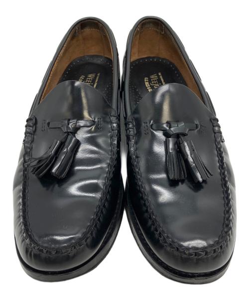 G.H.BASS&CO.（ジー・エイチ・バス）G.H.BASS&CO. (ジー・エイチ・バス) ba11015h　タッセルローファー ブラック サイズ:25.5cmの古着・服飾アイテム