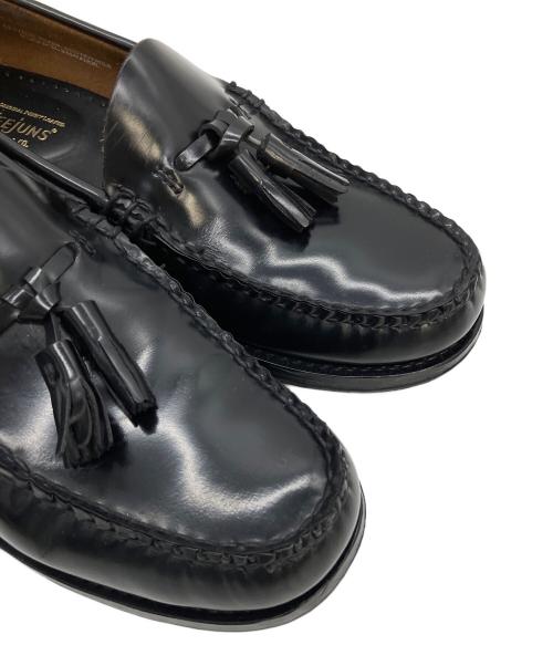 G.H.BASS&CO.（ジー・エイチ・バス）G.H.BASS&CO. (ジー・エイチ・バス) ba11015h　タッセルローファー ブラック サイズ:25.5cmの古着・服飾アイテム