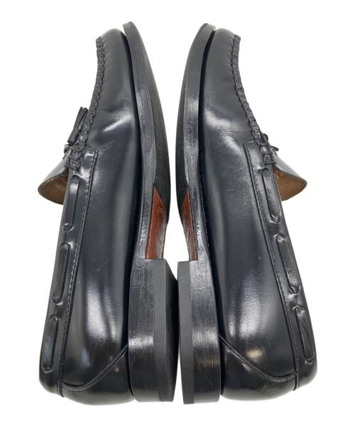 G.H.BASS&CO.（ジー・エイチ・バス）G.H.BASS&CO. (ジー・エイチ・バス) ba11015h　タッセルローファー ブラック サイズ:25.5cmの古着・服飾アイテム