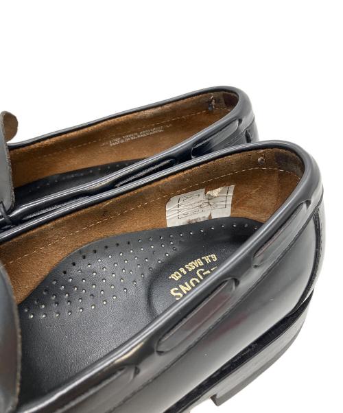 G.H.BASS&CO.（ジー・エイチ・バス）G.H.BASS&CO. (ジー・エイチ・バス) ba11015h　タッセルローファー ブラック サイズ:25.5cmの古着・服飾アイテム