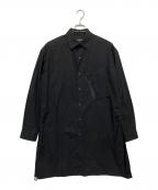 Y-3ワイスリー）の古着「ナイロンロングシャツ」｜ブラック