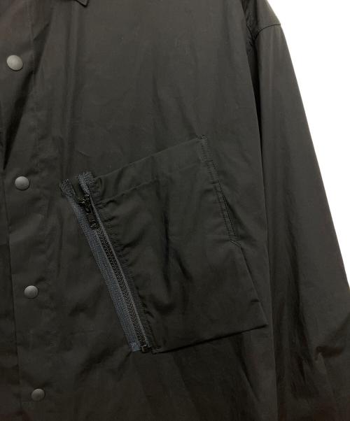 Y-3（ワイスリー）Y-3 (ワイスリー) ナイロンロングシャツ ブラック サイズ:Sの古着・服飾アイテム