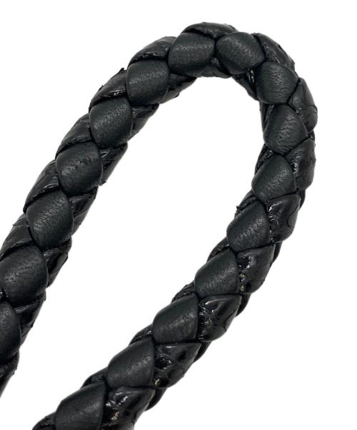 BOTTEGA VENETA（ボッテガベネタ）BOTTEGA VENETA (ボッテガベネタ) キーリング ブラックの古着・服飾アイテム