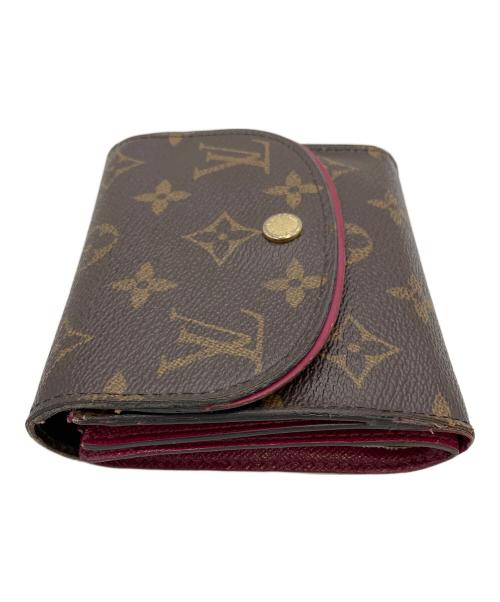 LOUIS VUITTON（ルイ ヴィトン）LOUIS VUITTON (ルイ ヴィトン) M62036　3つ折り財布 ピンク×ブラウンの古着・服飾アイテム
