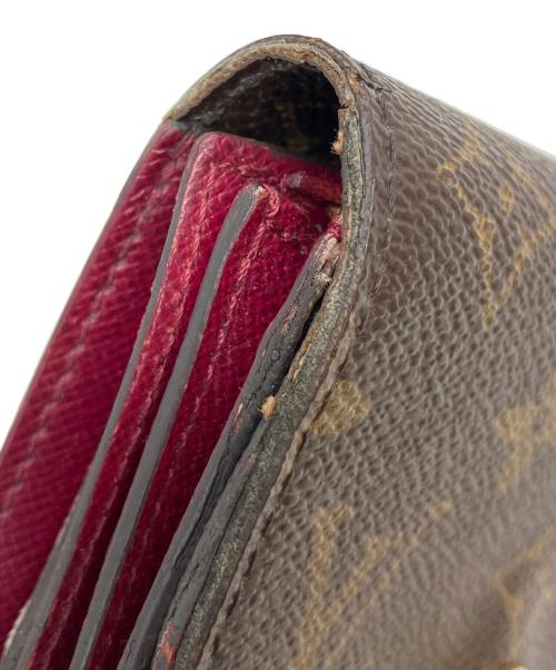 LOUIS VUITTON（ルイ ヴィトン）LOUIS VUITTON (ルイ ヴィトン) M62036　3つ折り財布 ピンク×ブラウンの古着・服飾アイテム