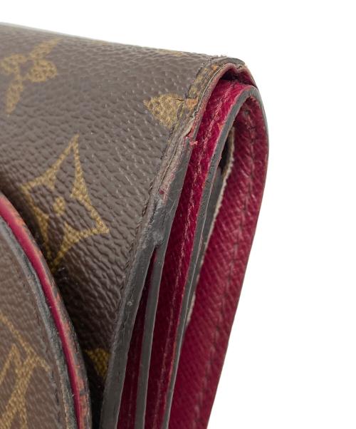 LOUIS VUITTON（ルイ ヴィトン）LOUIS VUITTON (ルイ ヴィトン) M62036　3つ折り財布 ピンク×ブラウンの古着・服飾アイテム