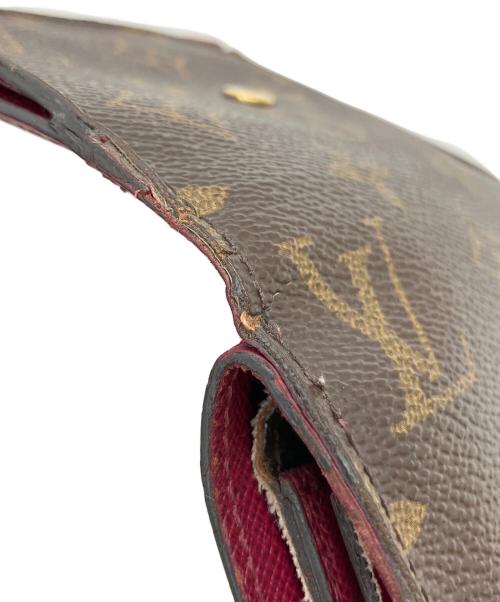 LOUIS VUITTON（ルイ ヴィトン）LOUIS VUITTON (ルイ ヴィトン) M62036　3つ折り財布 ピンク×ブラウンの古着・服飾アイテム