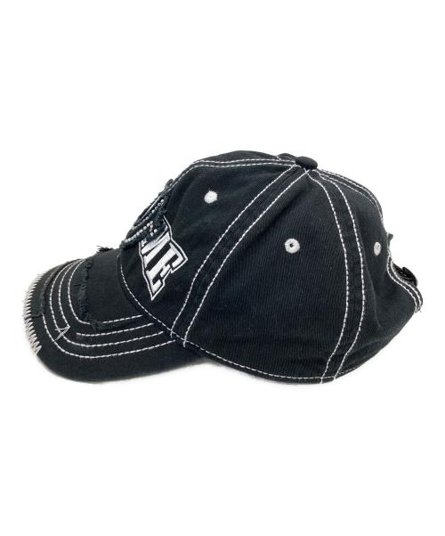 SUPREME（シュプリーム）SUPREME (シュプリーム) TRUE RELIGION (トゥルー レリジョン) キャップ ブラックの古着・服飾アイテム