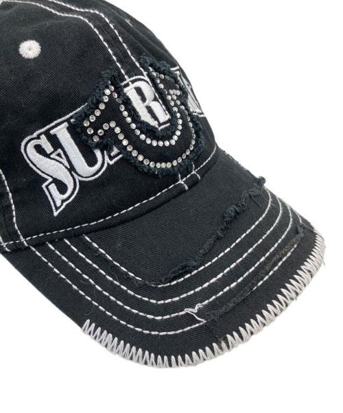 SUPREME（シュプリーム）SUPREME (シュプリーム) TRUE RELIGION (トゥルー レリジョン) キャップ ブラックの古着・服飾アイテム