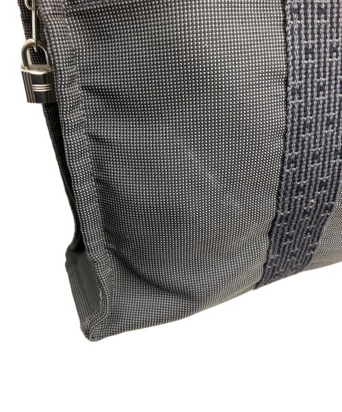 HERMES（エルメス）HERMES (エルメス) エールライン トートバッグ ブラックの古着・服飾アイテム