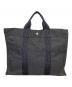 HERMES（エルメス）の古着「エールライン トートバッグ」｜ブラック