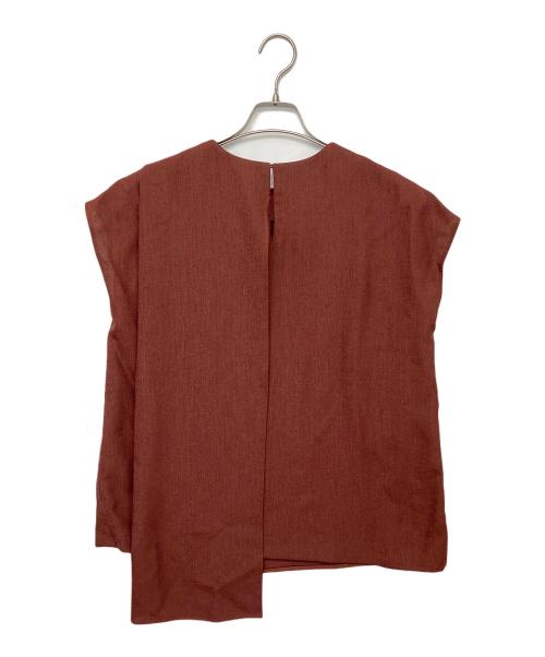 ADORE（アドーア）ADORE (アドーア) 531-2210607　ノースリーブブラウス ブラウン サイズ:38の古着・服飾アイテム