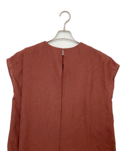ADORE（アドーア）ADORE (アドーア) 531-2210607　ノースリーブブラウス ブラウン サイズ:38の古着・服飾アイテム