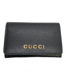 GUCCI（グッチ）の古着「790101　カードケース」｜ブラック