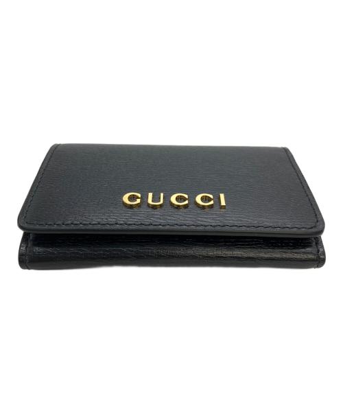 GUCCI（グッチ）GUCCI (グッチ) 790101　カードケース ブラックの古着・服飾アイテム
