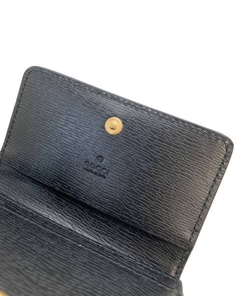 GUCCI（グッチ）GUCCI (グッチ) 790101　カードケース ブラックの古着・服飾アイテム