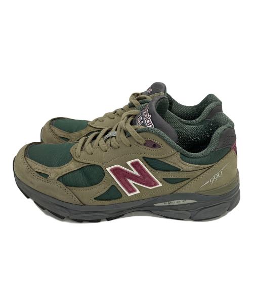 NEW BALANCE（ニューバランス）NEW BALANCE (ニューバランス) M990GP3　スニーカー カーキ サイズ:27.5cmの古着・服飾アイテム