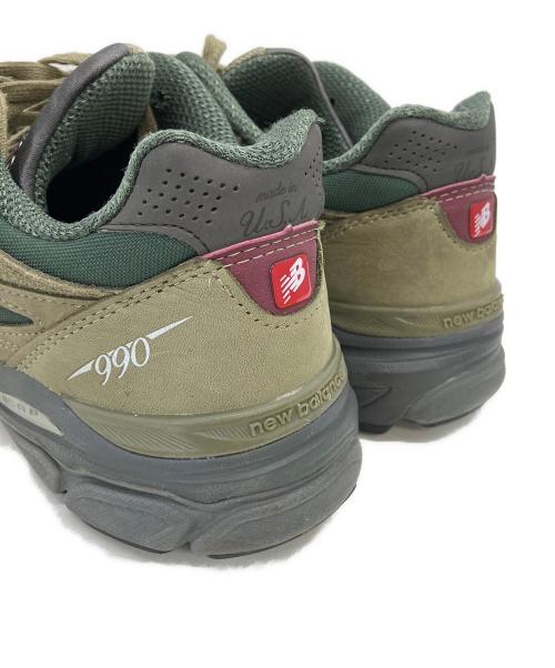 NEW BALANCE（ニューバランス）NEW BALANCE (ニューバランス) M990GP3　スニーカー カーキ サイズ:27.5cmの古着・服飾アイテム