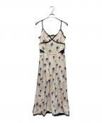 Ameriアメリ）の古着「CLARA SATIN CAMI DRESS」｜アイボリー