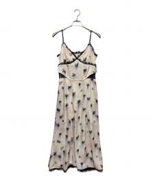 Ameri（アメリ）の古着「CLARA SATIN CAMI DRESS」｜アイボリー