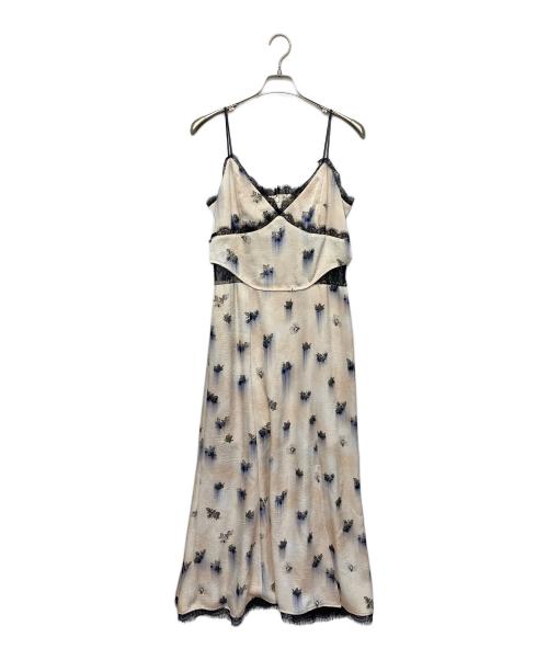 Ameri（アメリ）Ameri (アメリ) CLARA SATIN CAMI DRESS アイボリー サイズ:Mの古着・服飾アイテム