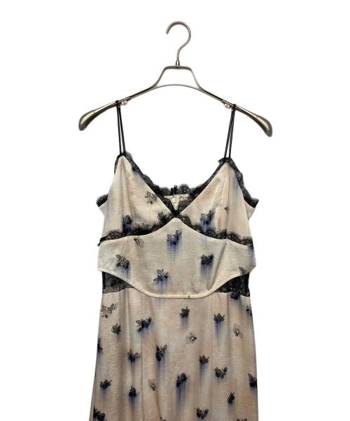 Ameri（アメリ）Ameri (アメリ) CLARA SATIN CAMI DRESS アイボリー サイズ:Mの古着・服飾アイテム