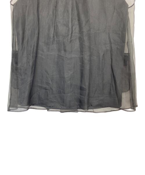 Ameri（アメリ）Ameri (アメリ) MEDI SHEER DOCKING LADY LIKE VEST グレー サイズ:Mの古着・服飾アイテム