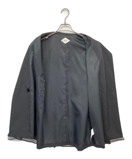 Ameri（アメリ）Ameri (アメリ) MEDI SHEER DOCKING LADY LIKE VEST グレー サイズ:Mの古着・服飾アイテム