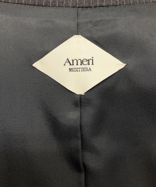 Ameri（アメリ）Ameri (アメリ) MEDI SHEER DOCKING LADY LIKE VEST グレー サイズ:Mの古着・服飾アイテム