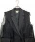 Ameri (アメリ) MEDI SHEER DOCKING LADY LIKE VEST グレー サイズ:M：11000円