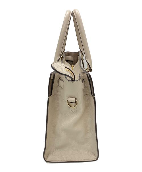 MICHAEL KORS（マイケルコース）MICHAEL KORS (マイケルコース) 2WAYバッグ ベージュの古着・服飾アイテム